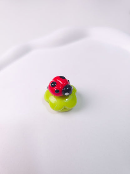 Bug Flower Button Covers