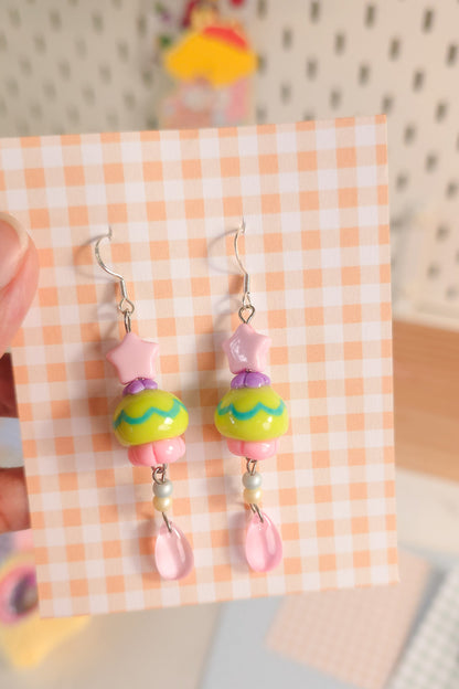 Jellyfish Earrings Silver S925