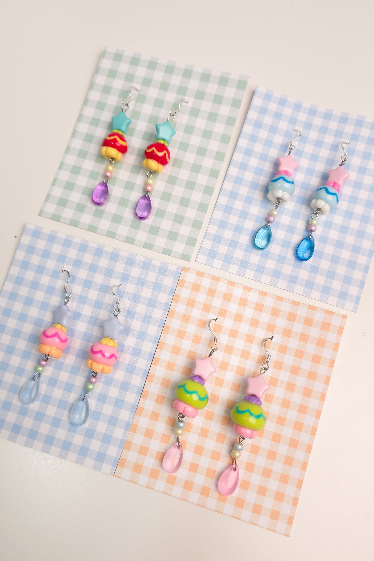 Jellyfish Earrings Silver S925