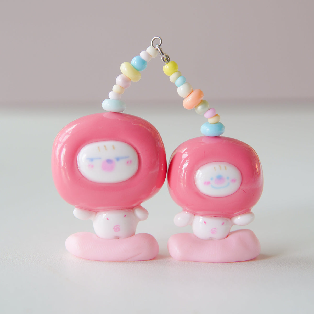 Dreamy Little Bestie - Handmade Clay Keychain