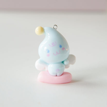 Dreamy Little Bestie - Handmade Clay Keychain