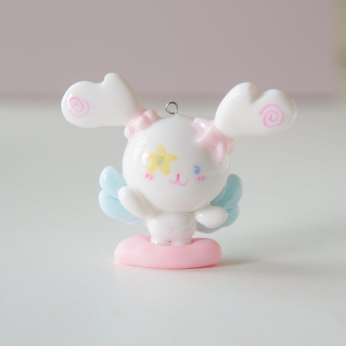 Dreamy Little Bestie - Handmade Clay Keychain