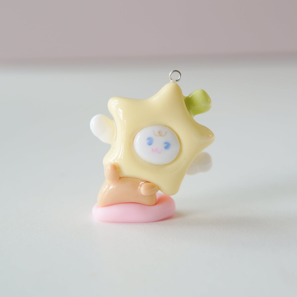 Dreamy Little Bestie - Handmade Clay Keychain