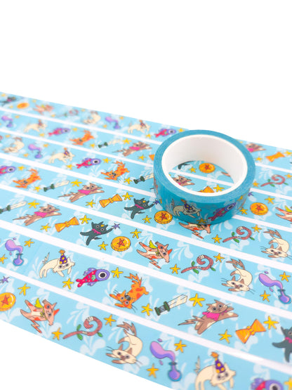 Cat Parade Washi Tape, 15mm wide