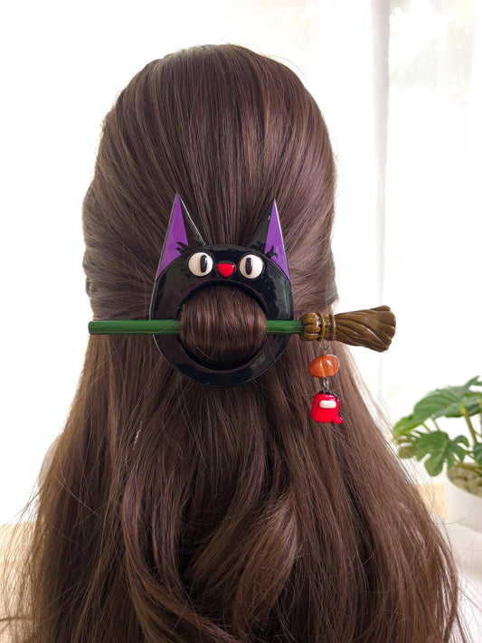 Jiji inspiration studio ghibli Hairpin