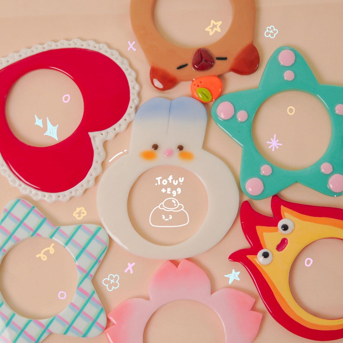 Kawaii Heart Hair Stick