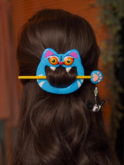 derpy tiger Hair Pin