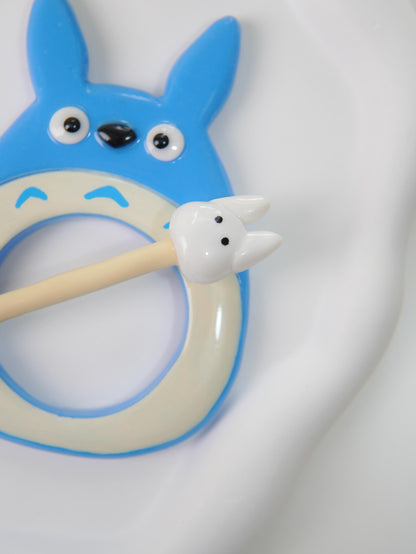 Totoro Blue Hairpin