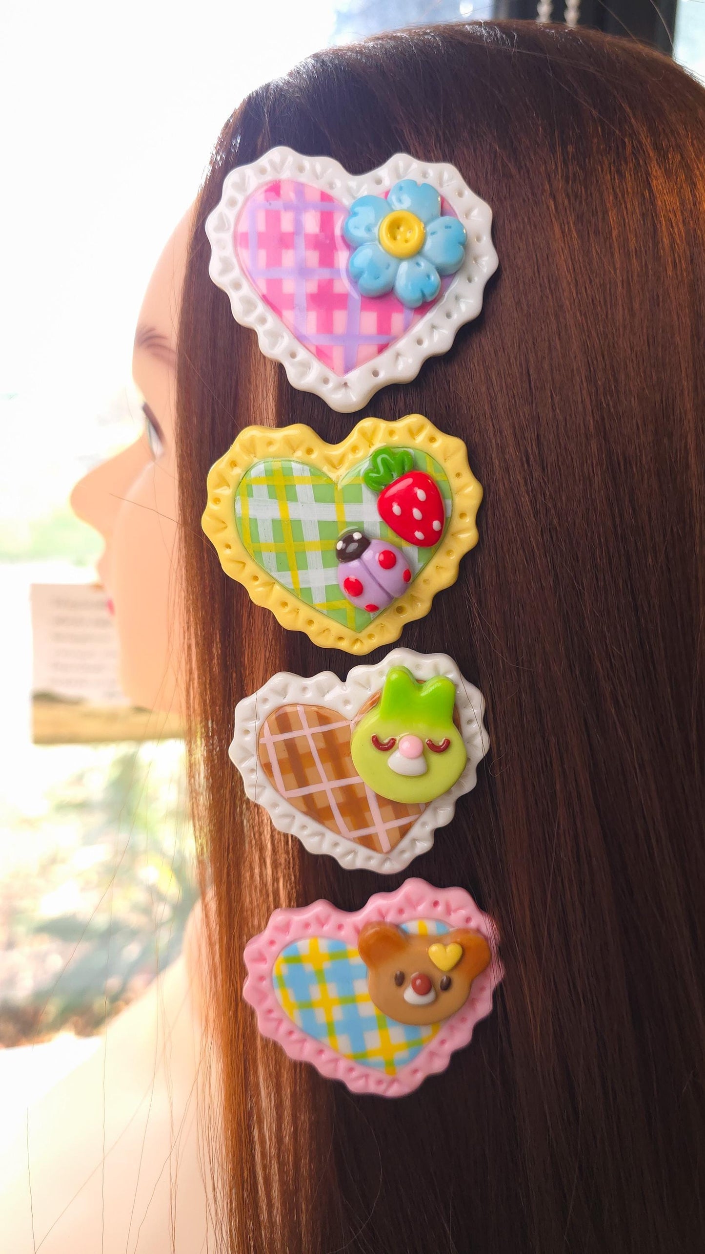 Sweet Motif Hair Clip Assortment