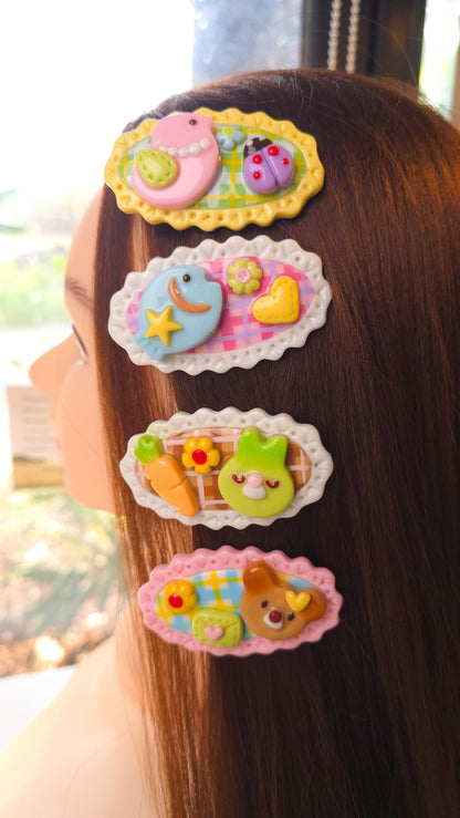 Sweet Motif Hair Clip Assortment
