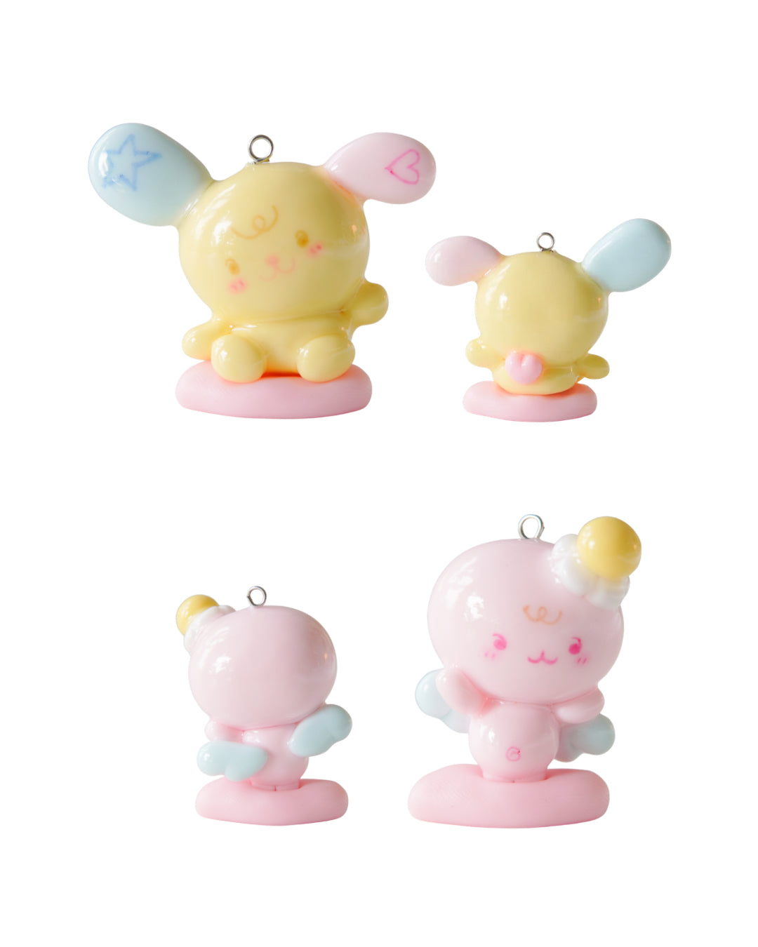 Dreamy Little Bestie - Handmade Clay Keychain